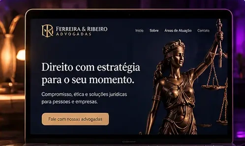 Projeto Ferreira & Ribeiro desenvolvido pela Cortex Digital
