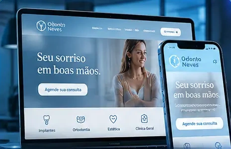Projeto Odonto Neves desenvolvido pela Cortex Digital
